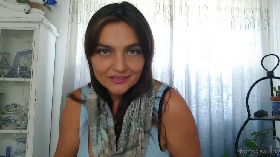 Mistress Paulina - Here Is a Little Clip Of How i Capture You And Tie You Up With My Scarf